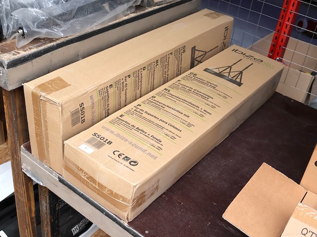 Ibiza sound speaker stand (x2) - afbeelding 1 van  3