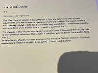 Ic audio dk 10/t luidspreker (2x) - afbeelding 3 van  3