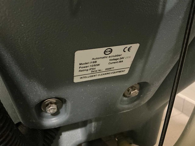 Ice i18b accu vloerschrobmachine - afbeelding 4 van  7