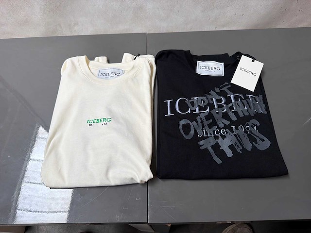Iceberg t-shirt (2x) - afbeelding 1 van  6