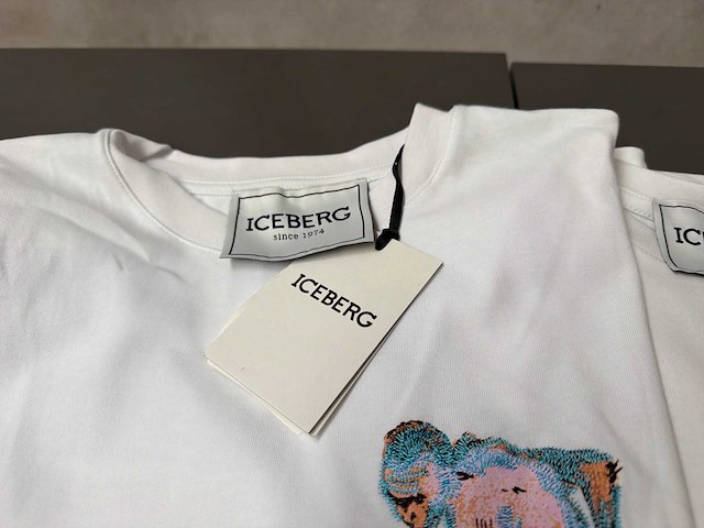 Iceberg t-shirt (2x) - afbeelding 4 van  5