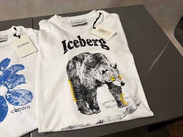 Iceberg t-shirt (2x) - afbeelding 3 van  4