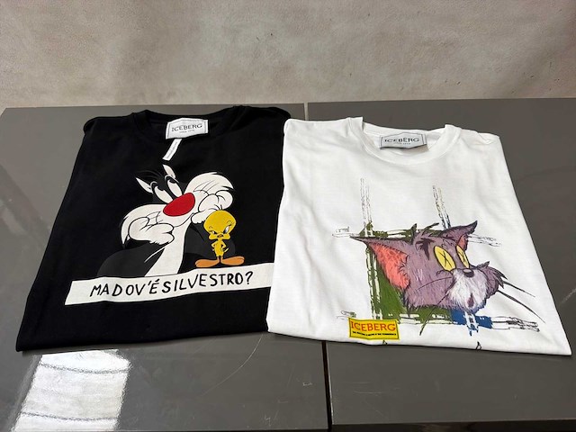 Iceberg t-shirt (2x) - afbeelding 1 van  4