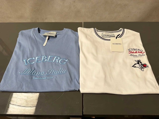Iceberg t-shirt (2x) - afbeelding 1 van  4