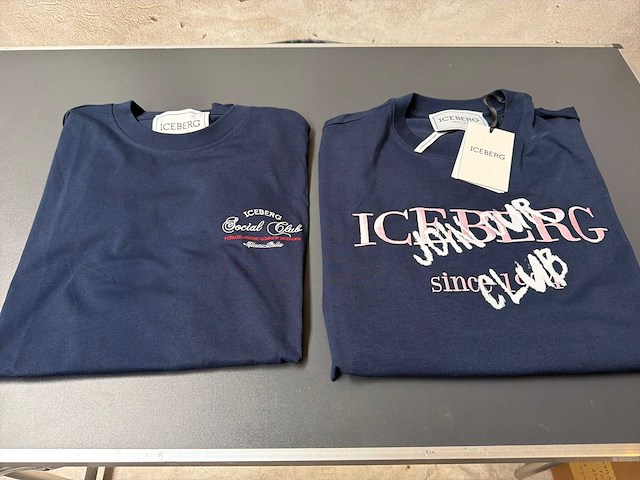 Iceberg t-shirt (2x) - afbeelding 1 van  4