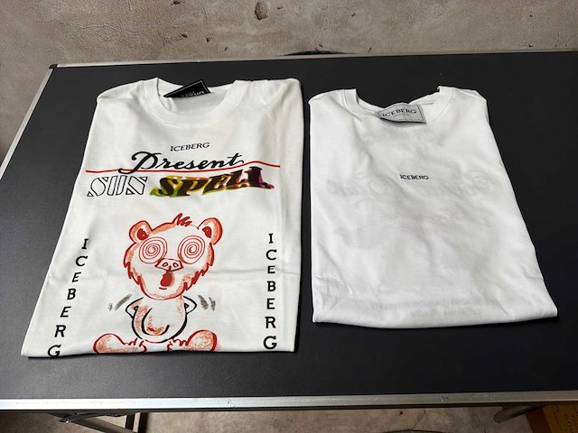 Iceberg t-shirt (2x) - afbeelding 1 van  3