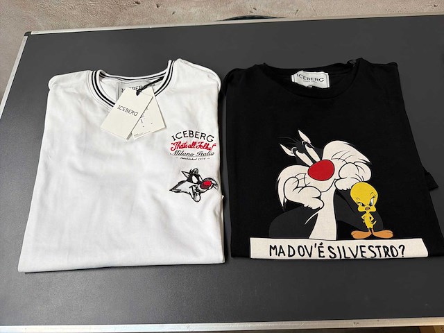 Iceberg t-shirt (2x) - afbeelding 1 van  5
