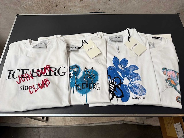 Iceberg t-shirt (4x) - afbeelding 1 van  6