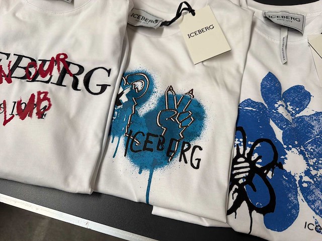 Iceberg t-shirt (4x) - afbeelding 3 van  6
