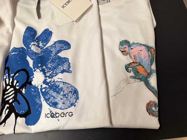 Iceberg t-shirt (4x) - afbeelding 4 van  6