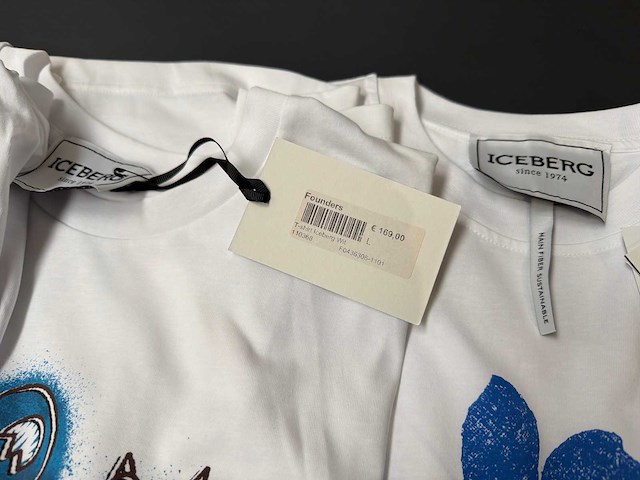 Iceberg t-shirt (4x) - afbeelding 6 van  6