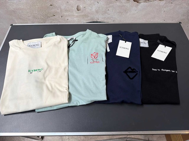 Iceberg t-shirt (4x) - afbeelding 1 van  5