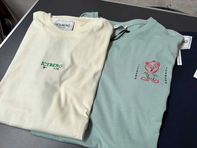 Iceberg t-shirt (4x) - afbeelding 3 van  5