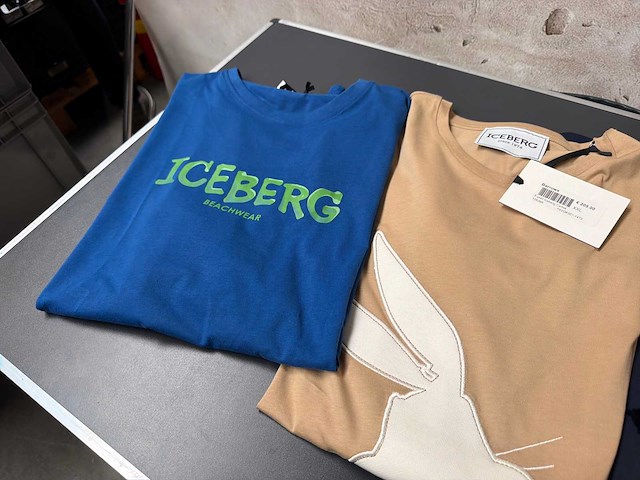 Iceberg t-shirt (4x) - afbeelding 3 van  5