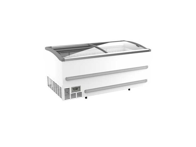 Iceshop - 187 cm glazen vriezer van 643 liter - vriezer - vriezer - afbeelding 1 van  1