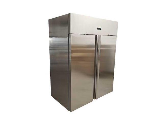 Iceshop - 2-deurs negatief koelkast 1400l met led-verlichting - vriezer - afbeelding 1 van  4