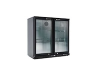 Iceshop - 2 led glazen deuren beenkoelkast 208l - 2 deurs begeleide koelkast - gekoeld - afbeelding 3 van  4