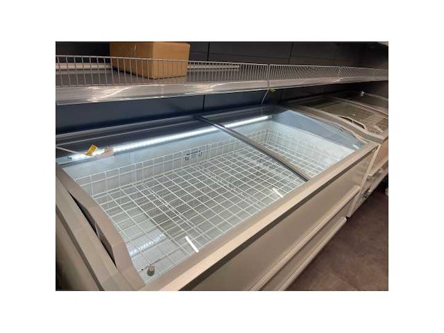 Iceshop - 212 cm glazen vriezer van 745 liter - professionele glazen dressoirvriezer - vriezer - afbeelding 2 van  5