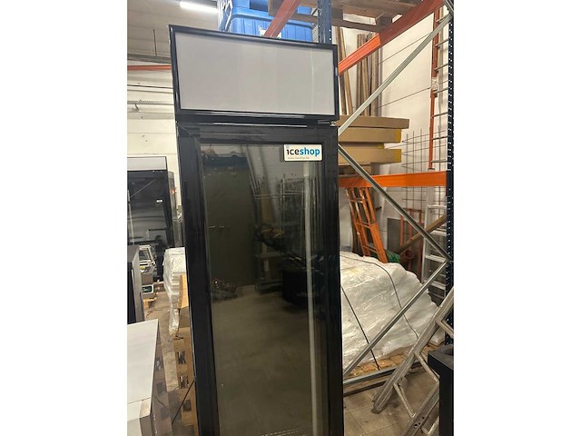 Iceshop - kbc 390 b - koelkast voor gekoelde drankenvitrinekast met glazen deur - afbeelding 2 van  3