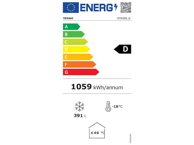 Iceshop - kist vriezer 500l -26500ºc tot -12ºc - gto500gi - vriezer - afbeelding 4 van  4