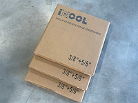 Icool geïsoleerde leiding 3/8” + 5/8” x 4m airconditioning installatie materiaal (3x) - afbeelding 1 van  2