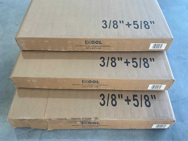 Icool geïsoleerde leiding 3/8” + 5/8” x 4m airconditioning installatie materiaal (3x) - afbeelding 2 van  2