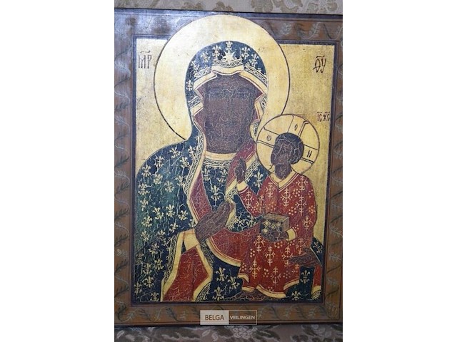 Icoon zwarte madonna van czestochowa - afbeelding 2 van  4