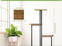 Idavosic.ly metalen plantenstandaard - afbeelding 2 van  3