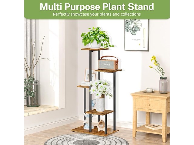 Idavosic.ly metalen plantenstandaard - afbeelding 2 van  3