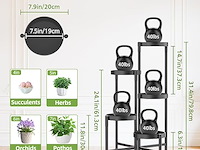 Idavosic.ly metalen plantenstandaard - afbeelding 2 van  4