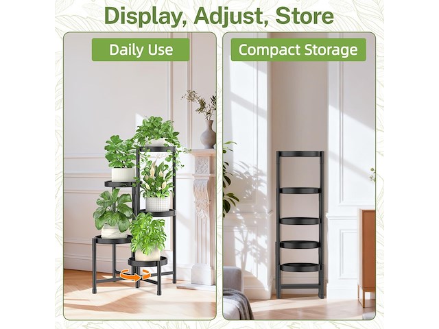 Idavosic.ly metalen plantenstandaard - afbeelding 4 van  4