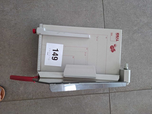 Ideal 1035 papiersnijmachine - afbeelding 1 van  1