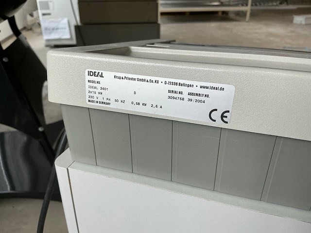 Ideal 2401 papiervernietiger - afbeelding 5 van  5