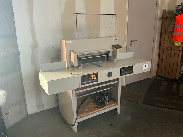 Ideal 5221-95ec guillotine papiersnijmachine - afbeelding 1 van  5