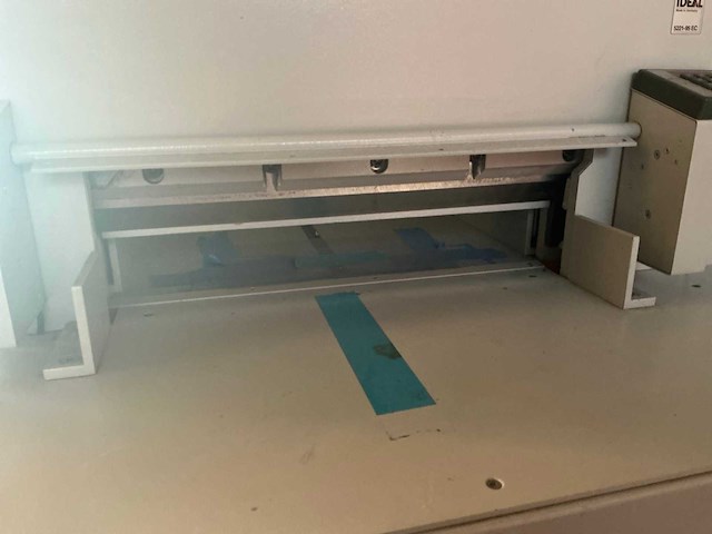 Ideal 5221-95ec guillotine papiersnijmachine - afbeelding 4 van  5
