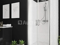 Ideal standard connect 2 - klapdeur 90 cm, silver bright/helder glas k9294eo (nr. 15-14) - afbeelding 2 van  3