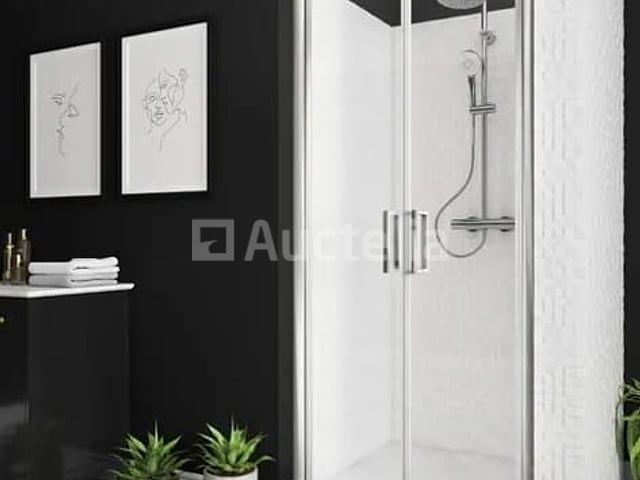 Ideal standard connect 2 - klapdeur 90 cm, silver bright/helder glas k9294eo (nr. 15-14) - afbeelding 2 van  3