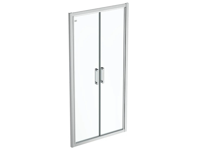 Ideal standard connect 2 - klapdeur 90 cm, silver bright/helder glas k9294eo (nr. 15-14) - afbeelding 3 van  3