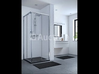 Ideal standard connect 2 - schuifdeur, 2-delig, 90 cm, silver bright/helder glas k9261eo (nr. 15-15) - afbeelding 2 van  3