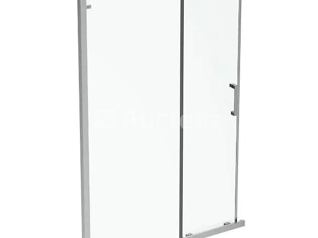 Ideal standard connect 2 - schuifdeur, 2-delig, 90 cm, silver bright/helder glas k9261eo (nr. 15-15) - afbeelding 1 van  3
