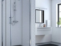 Ideal standard connect 2 - schuifdeur, 2-delig, 90 cm, silver bright/helder glas k9261eo (nr. 15-15) - afbeelding 3 van  3