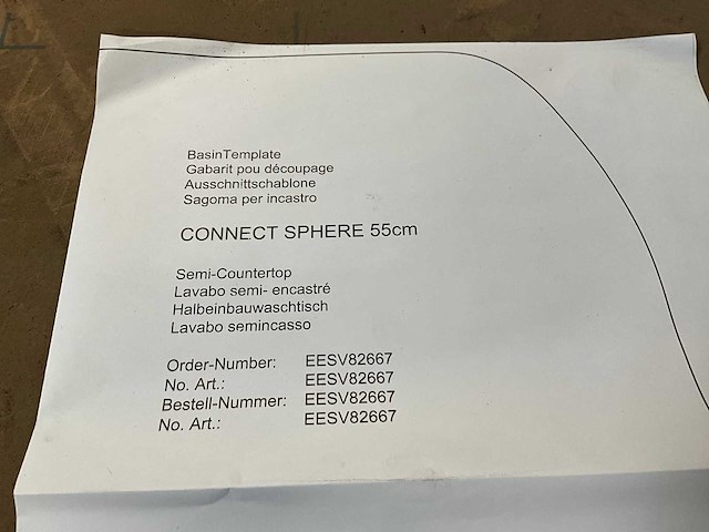 Ideal standard connect sphere wastafel (13x) - afbeelding 7 van  7