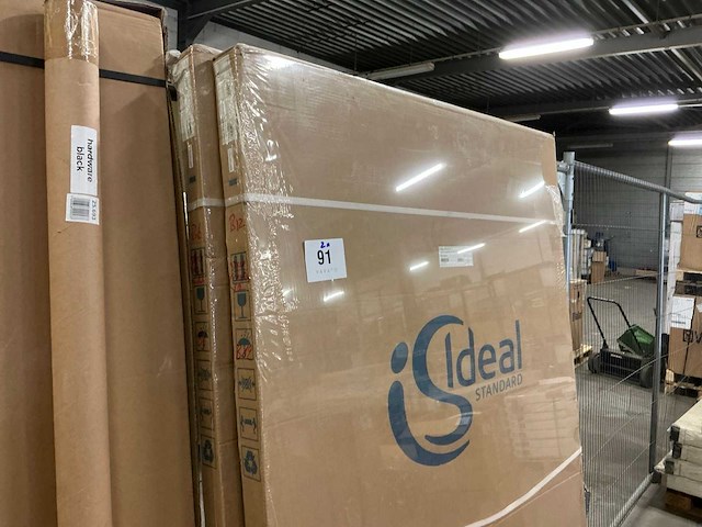 Ideal standard k9379eo douchewand (2x) - afbeelding 1 van  3