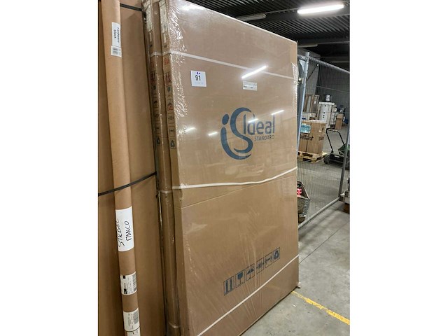 Ideal standard k9379eo douchewand (2x) - afbeelding 2 van  3