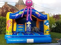 Idealballon springkasteel combo oceaan