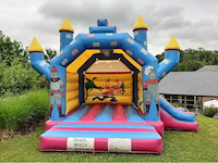 Idealballon springkasteel middeleeuwen