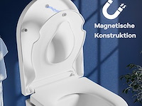 Idealhouse toiletdeksel met softclosemechanisme - afbeelding 4 van  7