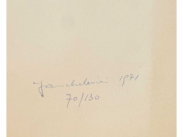 Idel ianchelevici - lithografie - afbeelding 4 van  8