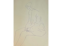 Idel ianchelevici - lithografie - afbeelding 8 van  8