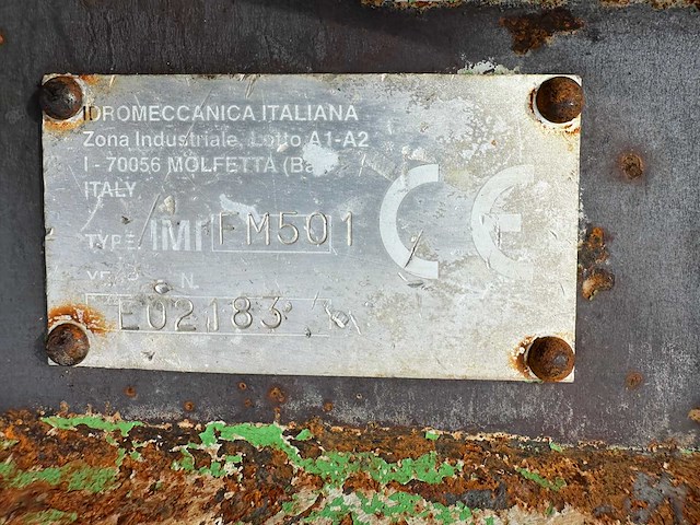 Idromeccanica - fm501 - hydraulische hamer - afbeelding 16 van  16